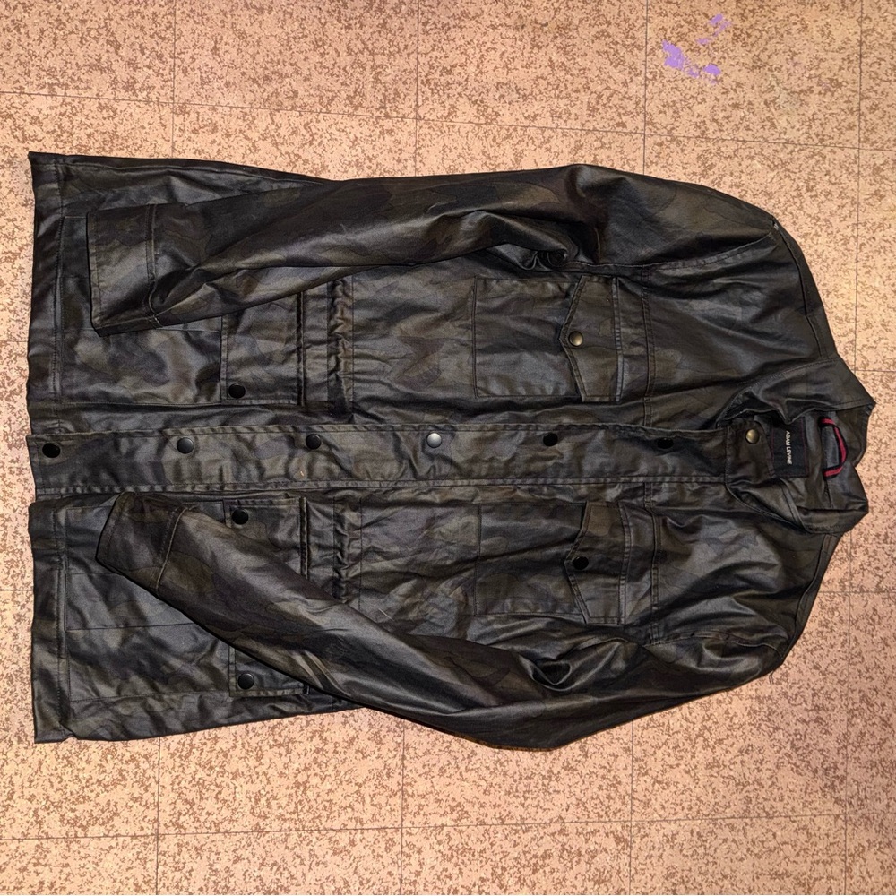 Adam Levine Collection Black Military Jacket